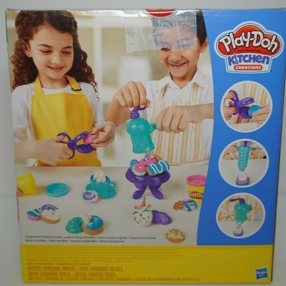 PlayDoh Kitchen Playdoh Kitchen Creations Delightful Donuts Set